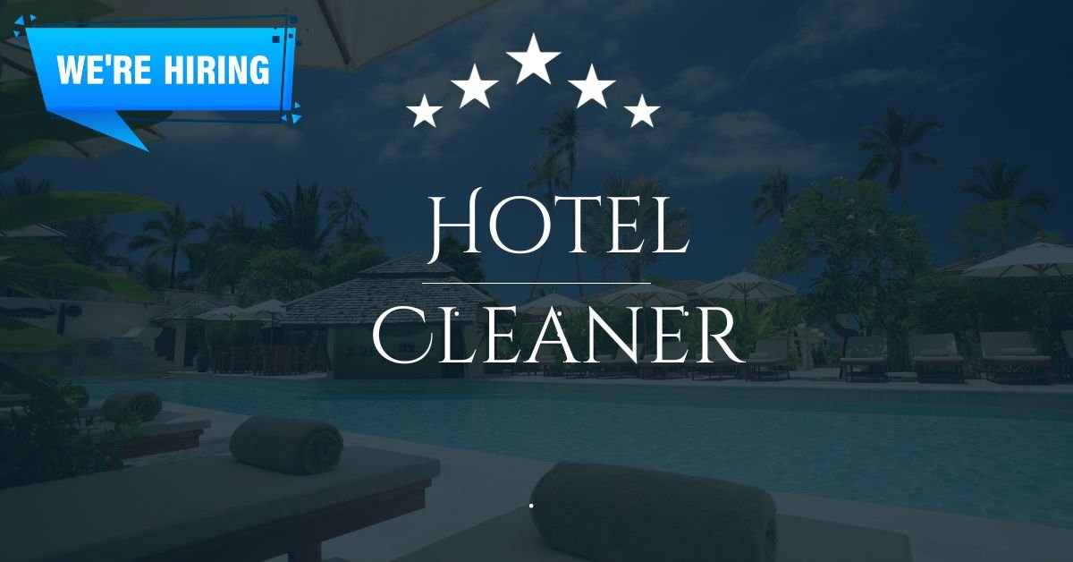 Hotel Cleaner Jobs in Canada