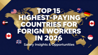 Top 15 Highest Paying Countries for Foreign Workers in 2026