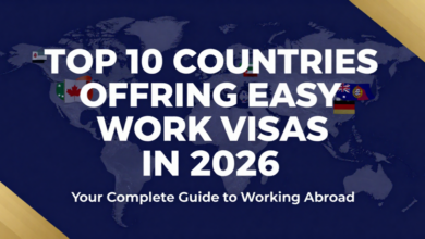 Top 10 Countries Offering Easy Work Visas